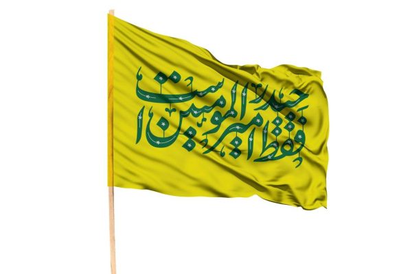 پرچم فقط حیدر امیرالمؤمنین است | بسته 50 عددی - Image 4